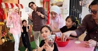 Fazura, Fattah hadir hari kebudayaan sekolah buat Fatima teruja - 'Saya buatkan mommy daddy bangga dengan persembahan...'