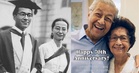 Tun Mahathir, Tun Hasmah genap 70 tahun bersama, pernah kongsi tip bahagia. 'Tak suka sakitkan hati pasangan, kahwin sampai akhir hayat'
