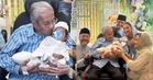 Senyuman Tun Dr Mahathir ketika akikah cicit pertama undang perhatian, Ally Mukhriz luah rindu Tun Dr Hasmah