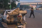 Penunggang, pembonceng motosikal maut rempuh kereta buat pusingan U