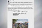 Jelas segera dakwaan 127.3 hektar Pulau Sebatik kini milik Indonesia - Radzi Jidin