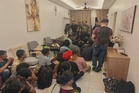 Penjaga rumah penampungan, 74 migran ditahan