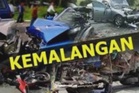 Lapan cedera dalam kemalangan lori, van persiaran di Jalan Tun Razak
