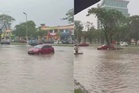 Hujan sekejap, jalan dah penuh air