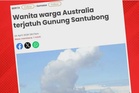 Pendaki wanita Australia hilang di Gunung Santubong ditemukan selamat