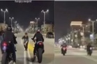 Aksi berbahaya di Jambatan Putra, dua penunggang motosikal berkuasa tinggi ditahan