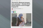 Wanita dipukul suami masih trauma, keluarga serah siasatan kepada polis
