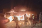 2 rumah teres, 4 kenderaan terbakar