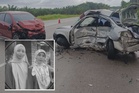Ibu, anak maut nahas dua kereta bertembung