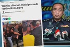 Wanita bawa pisau di Festival Rain Rave dihantar ke Hospital Bahagia