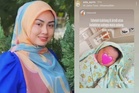 'Alhamdulillah, selamat bersalin bayi perempuan' - Eda Ezrin