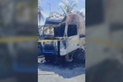 Lori barang kes kemalangan maut terbakar