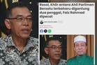'Saya tidak akan kemuka sebarang rayuan' - Rosol Wahid