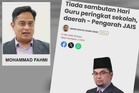 Larangan sambutan Hari Guru hanya babit sekolah JAIS, bukan KAFA swasta - Mohammad Fahmi