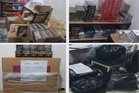 Premis disyaki simpan rokok seludup diserbu