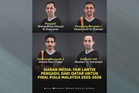 Pengadil elit dari Qatar kendali aksi JDT, Kuching City