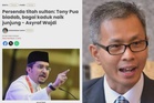 'Saya terpaksa cari maksud kaduk naik junjung', - Tony Pua