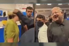 Peserta GSF laung ‘Free Palestine’ ke arah Ben Gvir ketika tiba di Ashdod