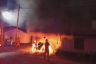 Empat motosikal polis trafik IPD Pasir Puteh terbakar