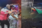 Warga emas dibaham buaya ketika menjala udang