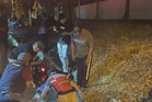 Pengawal keselamatan maut,  motosikal terbabas langgar anjing