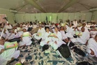 210 jemaah haji pakej Delima TH Travel sertai program Arafah #QuranHour di Tanah Suci