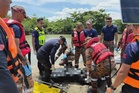 Pekerja korek pasir ditemukan lemas
