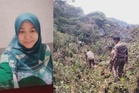 Jaslinda tinggal nota di puncak Gunung Batu Putih