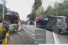 Tujuh warga Nepal cedera, bas persiaran terbalik di Jalan Genting Highlands