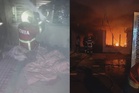 Dua penghuni ditemui tidak sedarkan diri dalam rumah terbakar