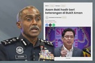 Polis selesai ambil keterangan Azam Baki, kes dirujuk kepada Peguam Negara