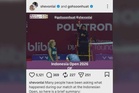 Shevon tampil perjelas kontroversi kad merah di Terbuka Indonesia