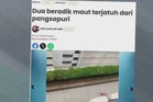 Ibu dua beradik jatuh tingkat 12 pangsapuri ditahan bantu siasatan
