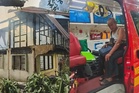 Warga emas melecur, rumah dua tingkat musnah