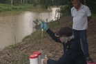 Air Sungai Jegor tiba-tiba jernih sebelum ikan mati terapung