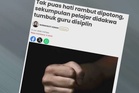 Bukan ditumbuk, guru disiplin 'diprovok' sekumpulan pelajar