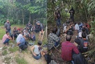 Menyorok dalam semak, 35 PATI Myanmar tunggu diangkut kena cekup