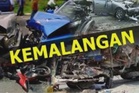 Dua lelaki maut kereta bertembung lori
