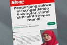 JKNP siasat dakwaan pencemaran sungai di kawasan rekreasi Bentong