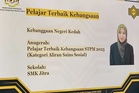 Pelajar terbaik STPM, anak pemandu lori harumkan nama Kedah