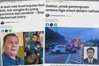 Tiga maut kemalangan: Pemandu pikap miliki enam rekod saman - Polis