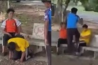 Dituduh ganggu teman wanita, pelajar ditendang rakan sekolah
