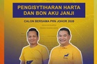 PRN Johor: Bersama wajib calon isytihar harta, ikat bon RM2 juta