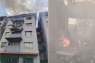 Unit pangsapuri hangus 80 peratus