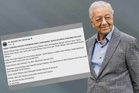 Dr Mahathir minta undi calon Melayu dalam surat terbuka