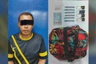 Penganggur dicekup bawa beg silang berisi dadah