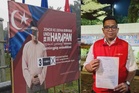 PRN Johor: Mohamad Shafwan lapor polis, papan tanda pula dikoyak
