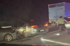 Lelaki tiada lesen pandu lawan arus, rempuh dua kenderaan