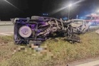 Tiga maut kemalangan dua pacuan empat roda di Lebuhraya Pan Borneo