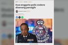 Penagih cederakan dua anggota polis sudah dikenal pasti, dalam buruan